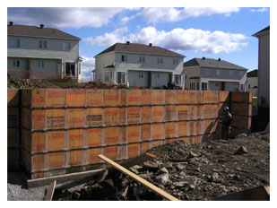 Fondation et coffrage de béton à Gatineau, Outaouais