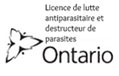Licence de lutte antiparasitaire et destructeur de parasites Ontario
